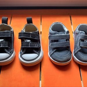 Converse and sperry shoe bundle/lot size: 2c